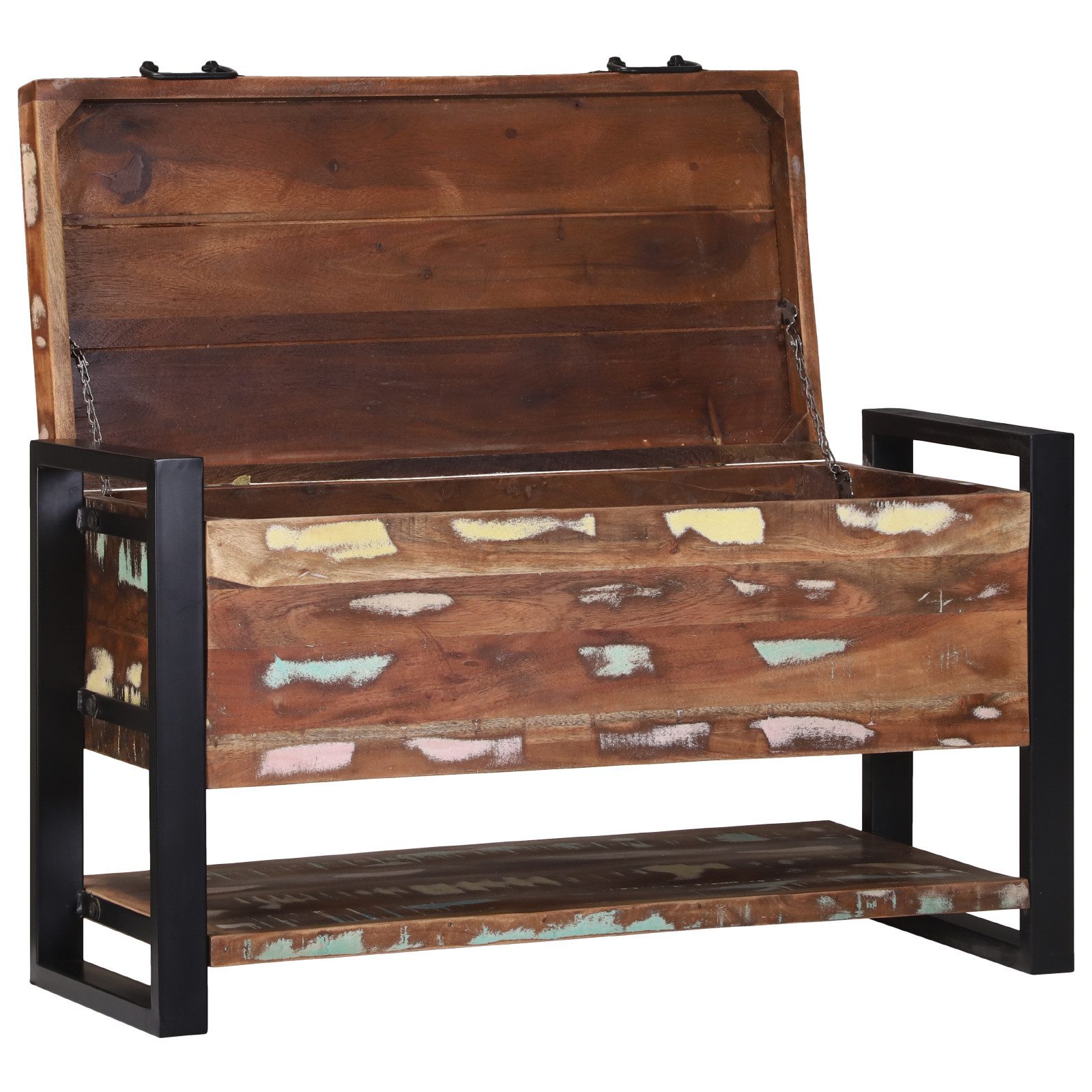 vidaXL Aufbewahrungsbox Aufbewahrungsbox Mehrfarbig 80x35x45 cm günstig online kaufen