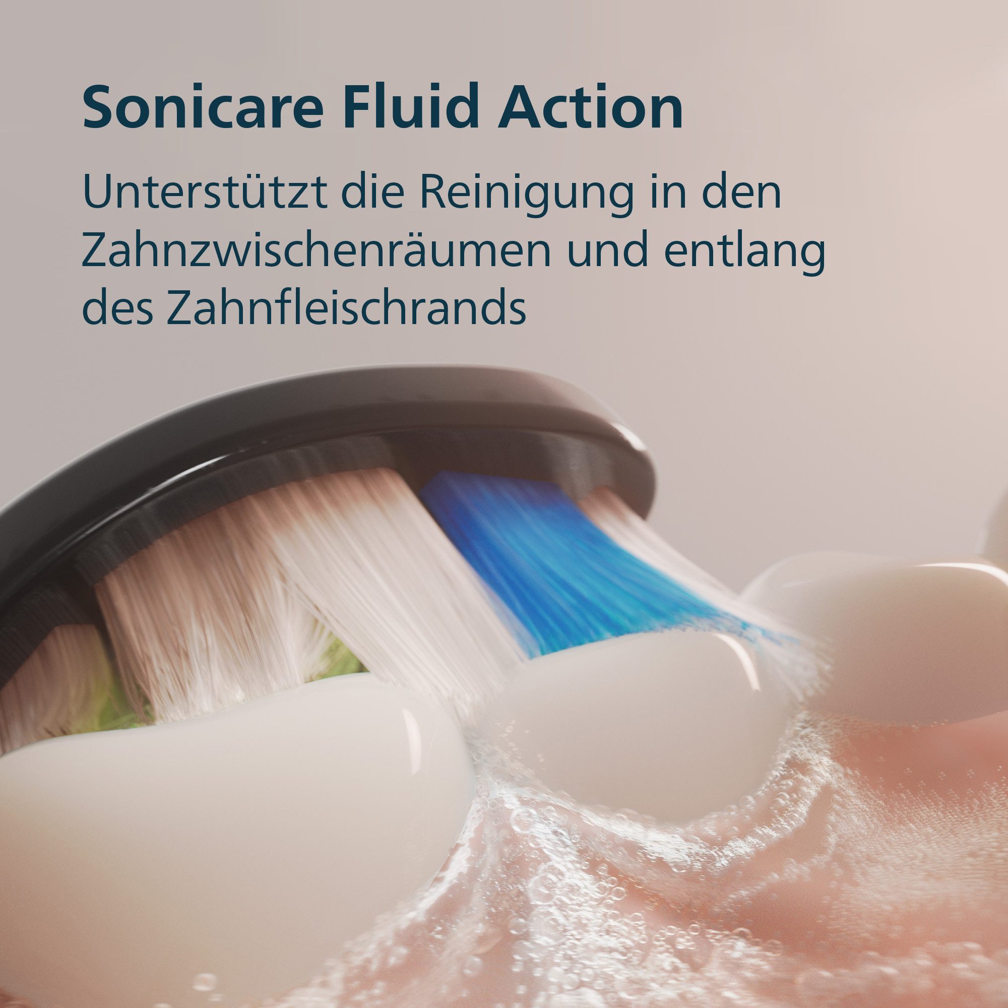 Philips Sonicare Elektrische Zahnbürste Series 5300, Aufsteckbürsten: 1 St., mit Andruckkontrolle, 2 Intensitätsstufen, inkl. Ladegerät, Reiseetui
