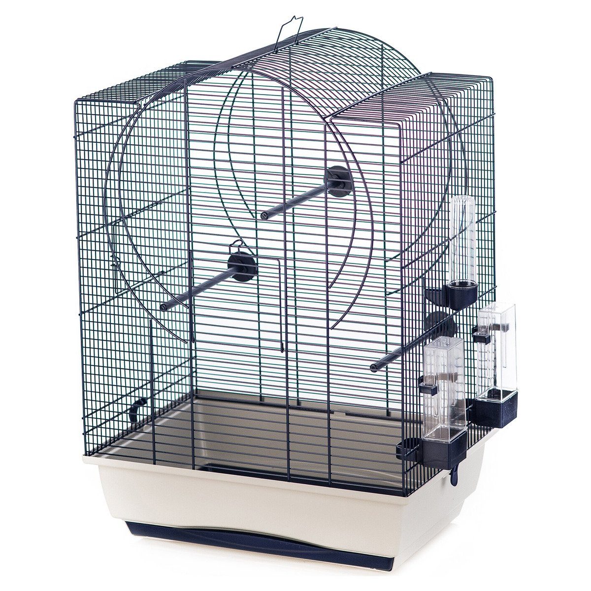 DUVO+ Vogelkäfig Vogelkäfig Emma 2 grau/blau günstig online kaufen