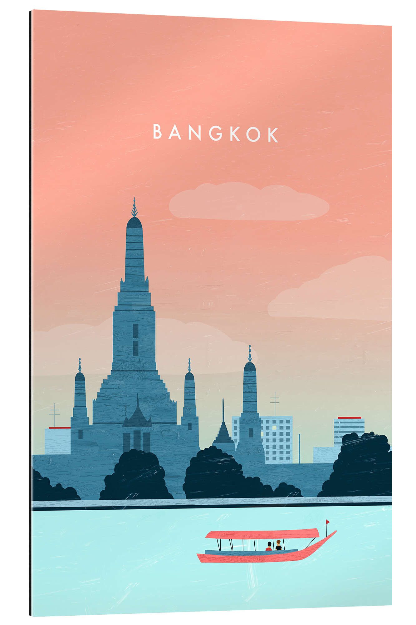 Posterlounge Wandbild Bangkok, Katinka Reinke, erhältlich als Poster, Leinwandbild, Wandsticker oder Acrylglasbild