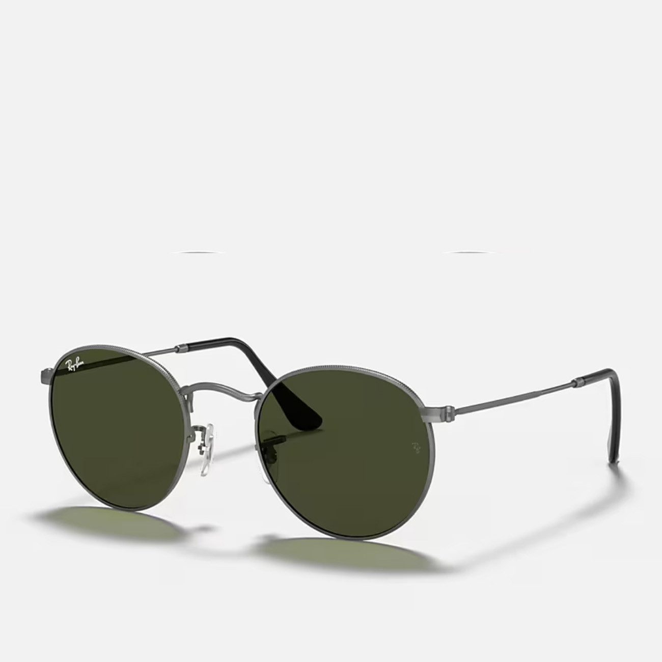 Ray-Ban Sonnenbrille Ray-Ban Round Metal RB3447 029 Matte Gunmetal