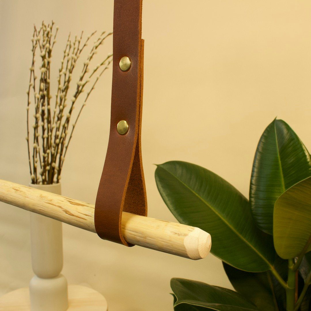 herbeschick. Garderobenstange Hängegarderobe "Naturbursche", Kleiderstange, günstig online kaufen