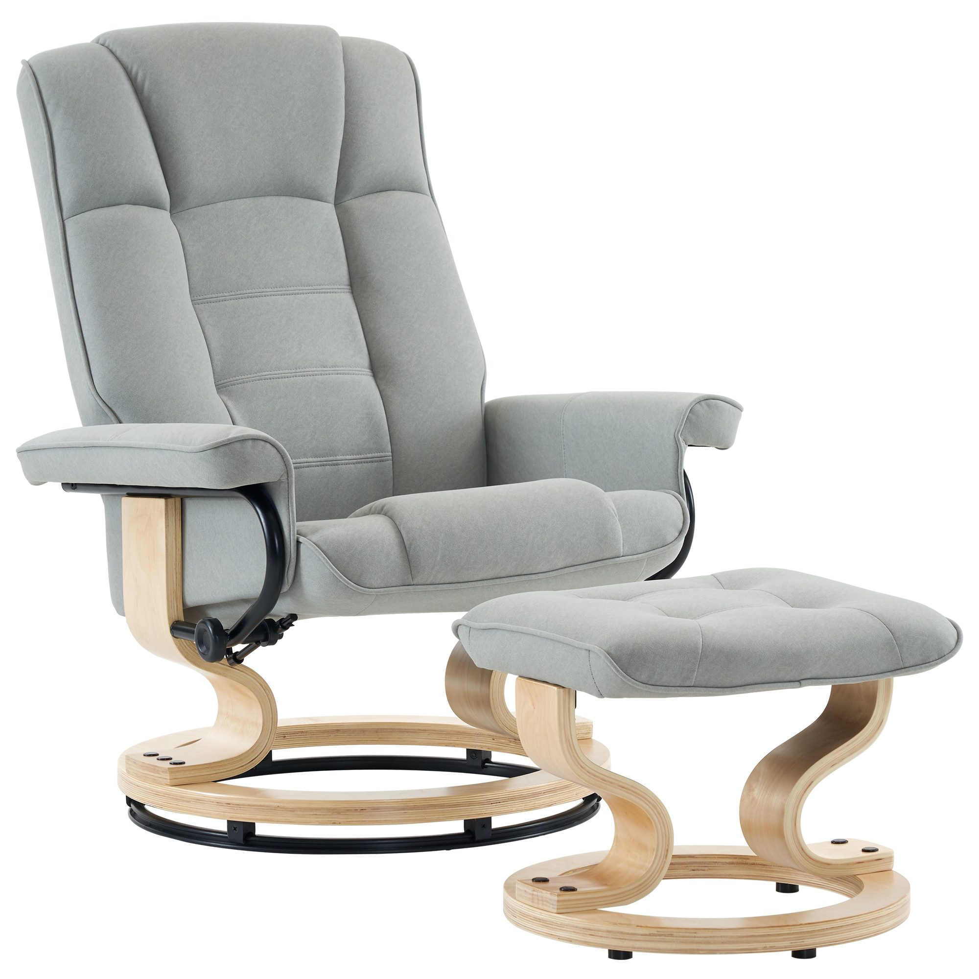 MCombo TV-Sessel M MCombo Relaxsessel mit Hocker Fernsehsessel 9019 (M MCom günstig online kaufen