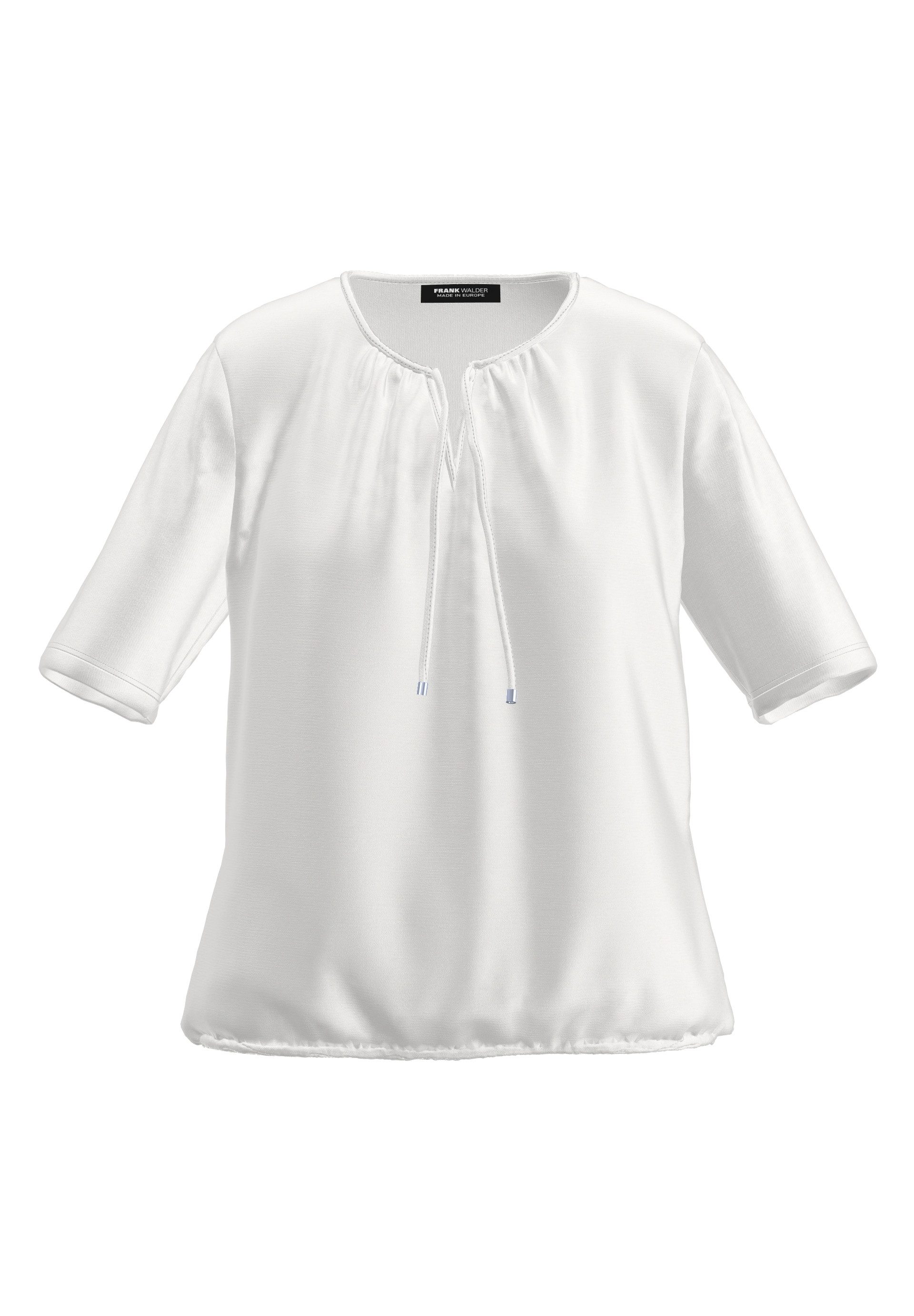 FRANK WALDER Blusenshirt mit femininer Kräuselung günstig online kaufen