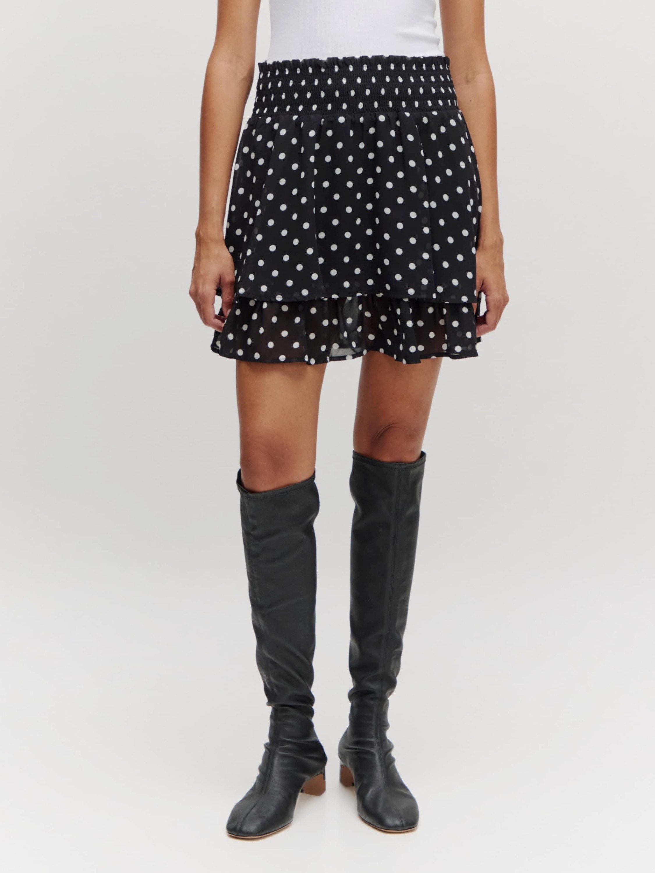 EDITED Minirock Magnolia (1-tlg) Falten günstig online kaufen