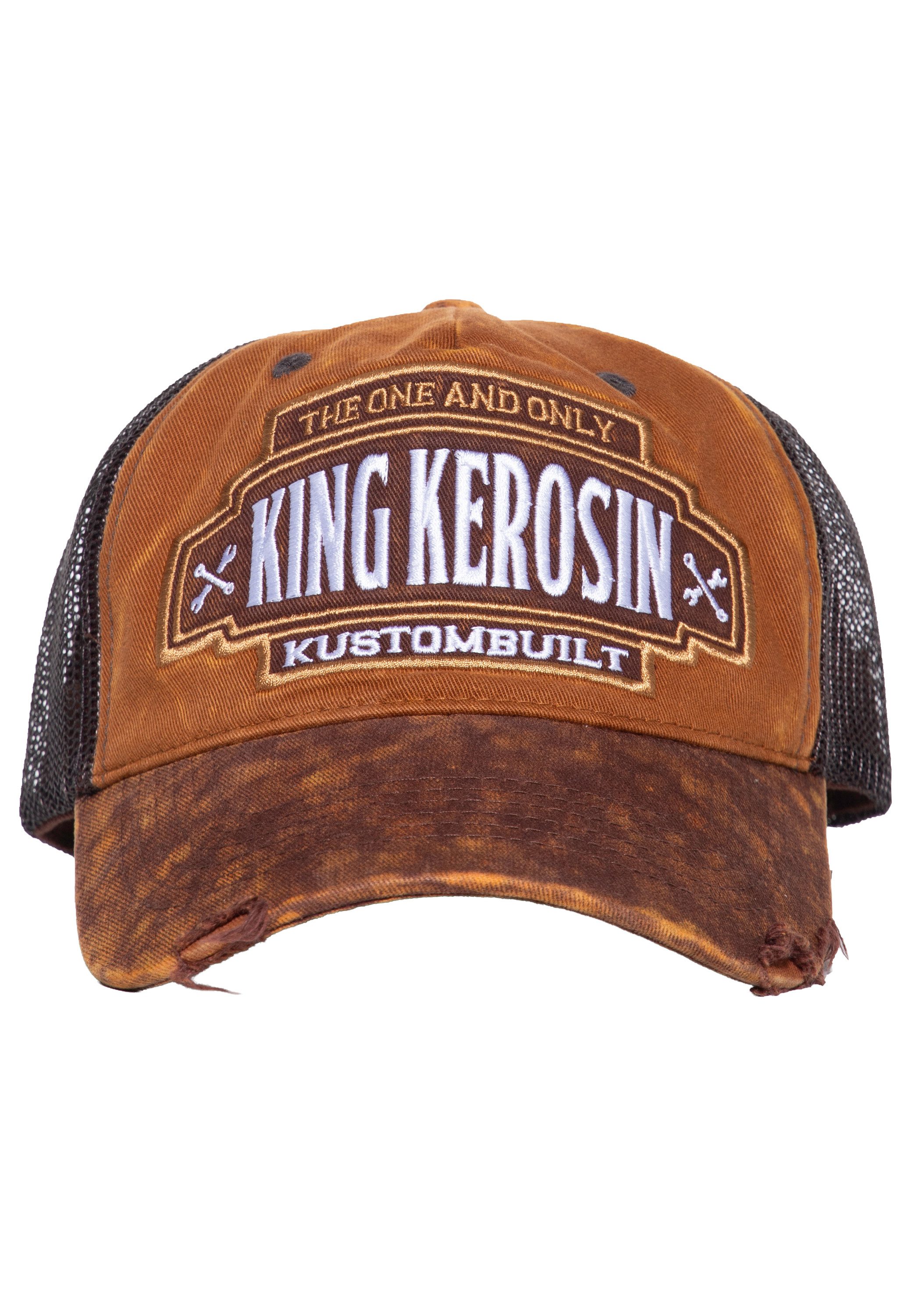 KingKerosin Trucker Cap (1-St) im Vintage-Style günstig online kaufen