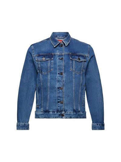 Esprit Jeansjacke Truckerjacke aus Denim