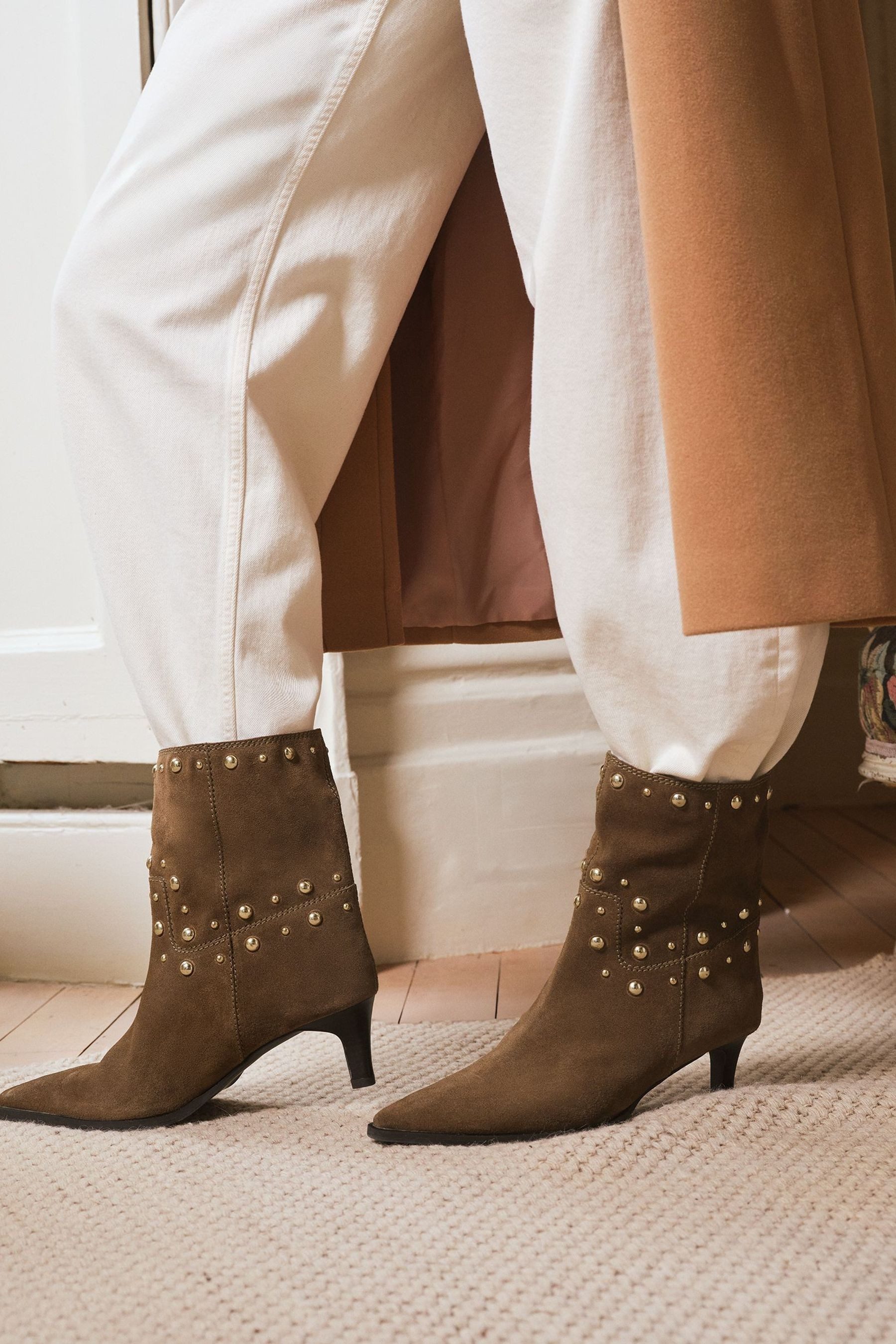 Love & Roses Love & Roses Stiefeletten aus Veloursleder Stiefelette (1-tlg)