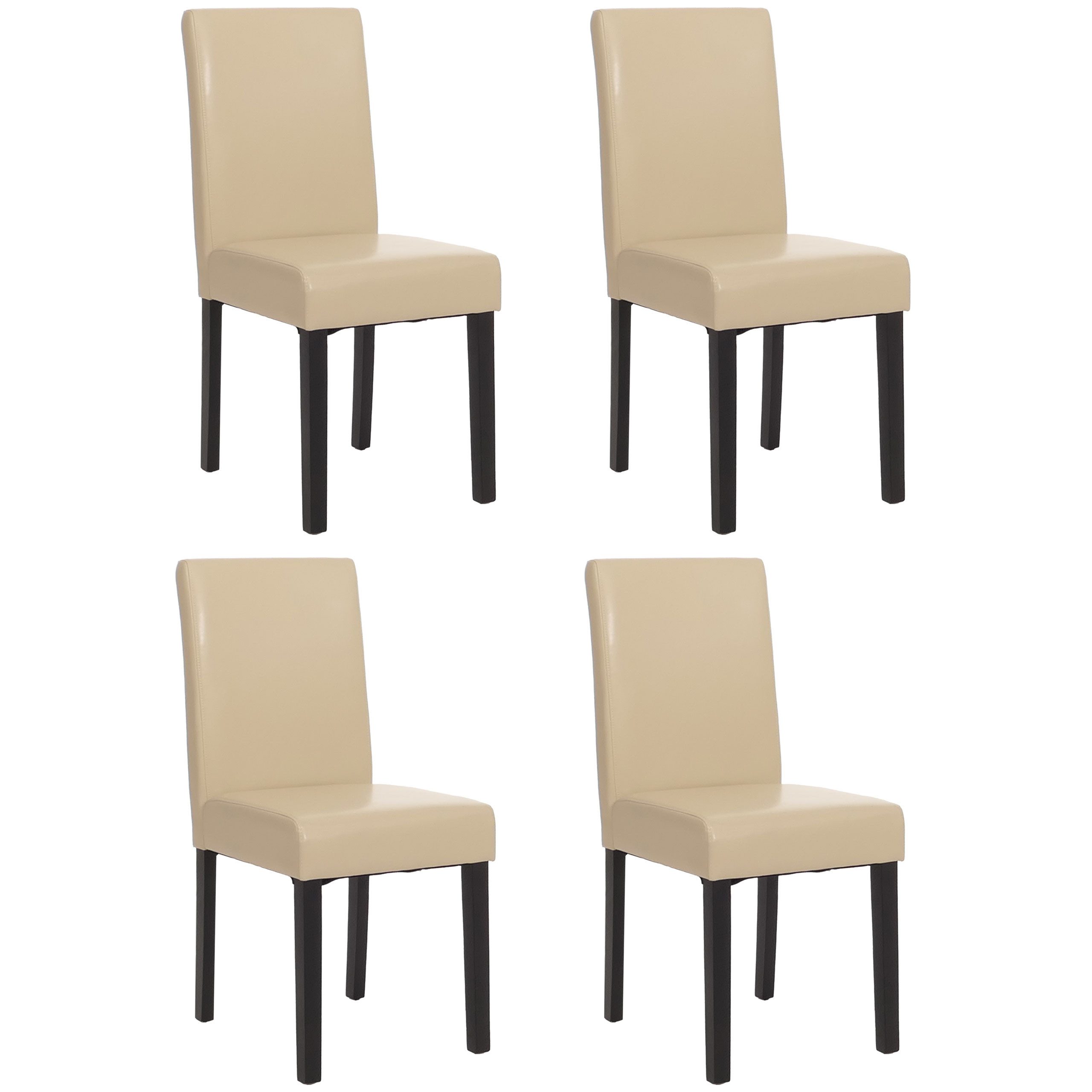 MCW Esszimmerstuhl Littau-4 (Set, 4 St), 4er-Set, Rutschfest durch Kunststo günstig online kaufen