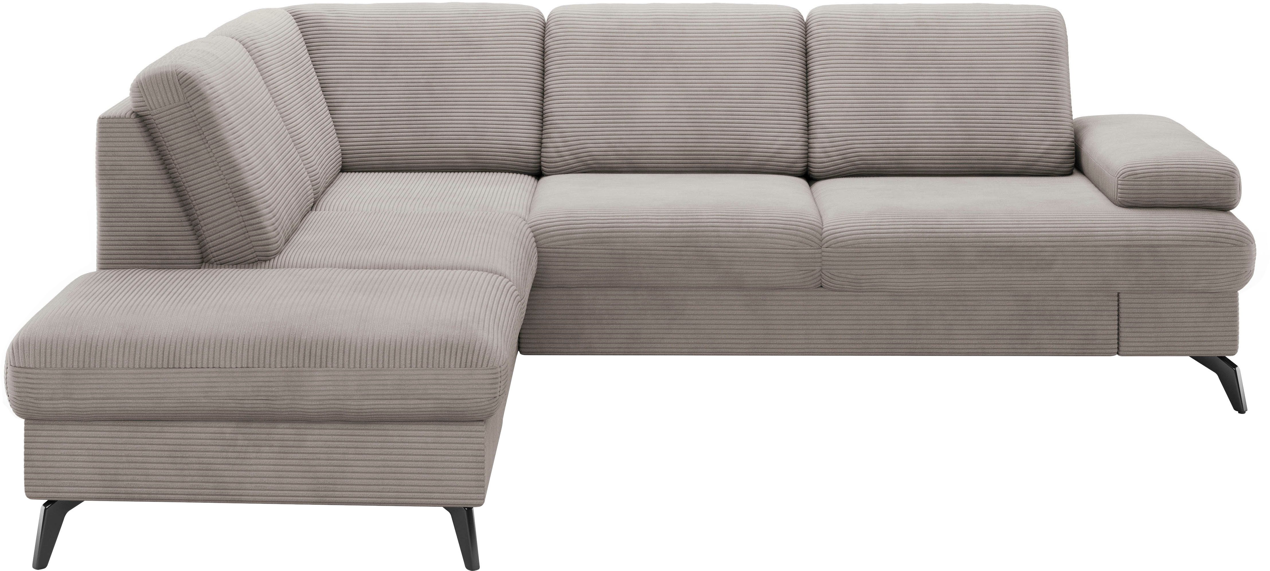 sit&more Ecksofa "Morris Jubi L-Form, B: 238 cm" mit Armteilfunktion & 1 Zi günstig online kaufen