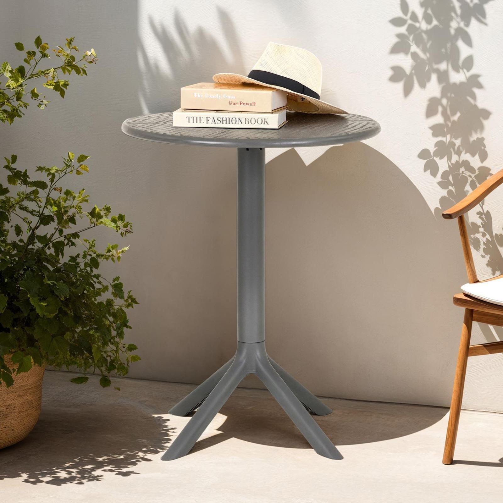 IDIMEX Gartentisch LUZ, runder Balkontisch 60cm, kleiner Outdoor Tisch aus günstig online kaufen