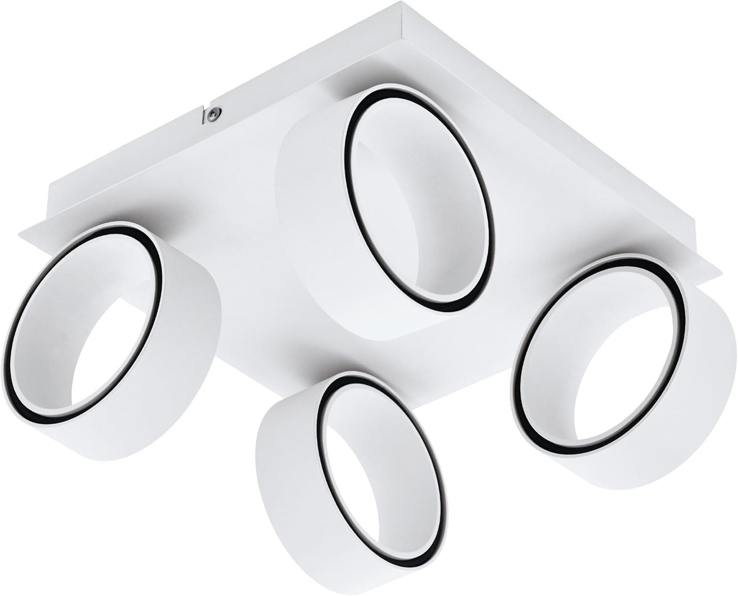 Deckenleuchten EGLO LED Deckenlampe Albariza, Spot Deckenleuchte aus Metall in weiß