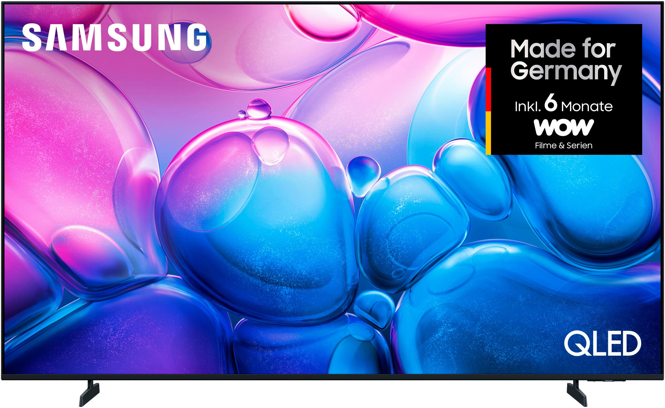 Samsung GQ65Q6FAAU QLED-Fernseher (163 cm/65 Zoll, 4K Ultra HD, Smart-TV)