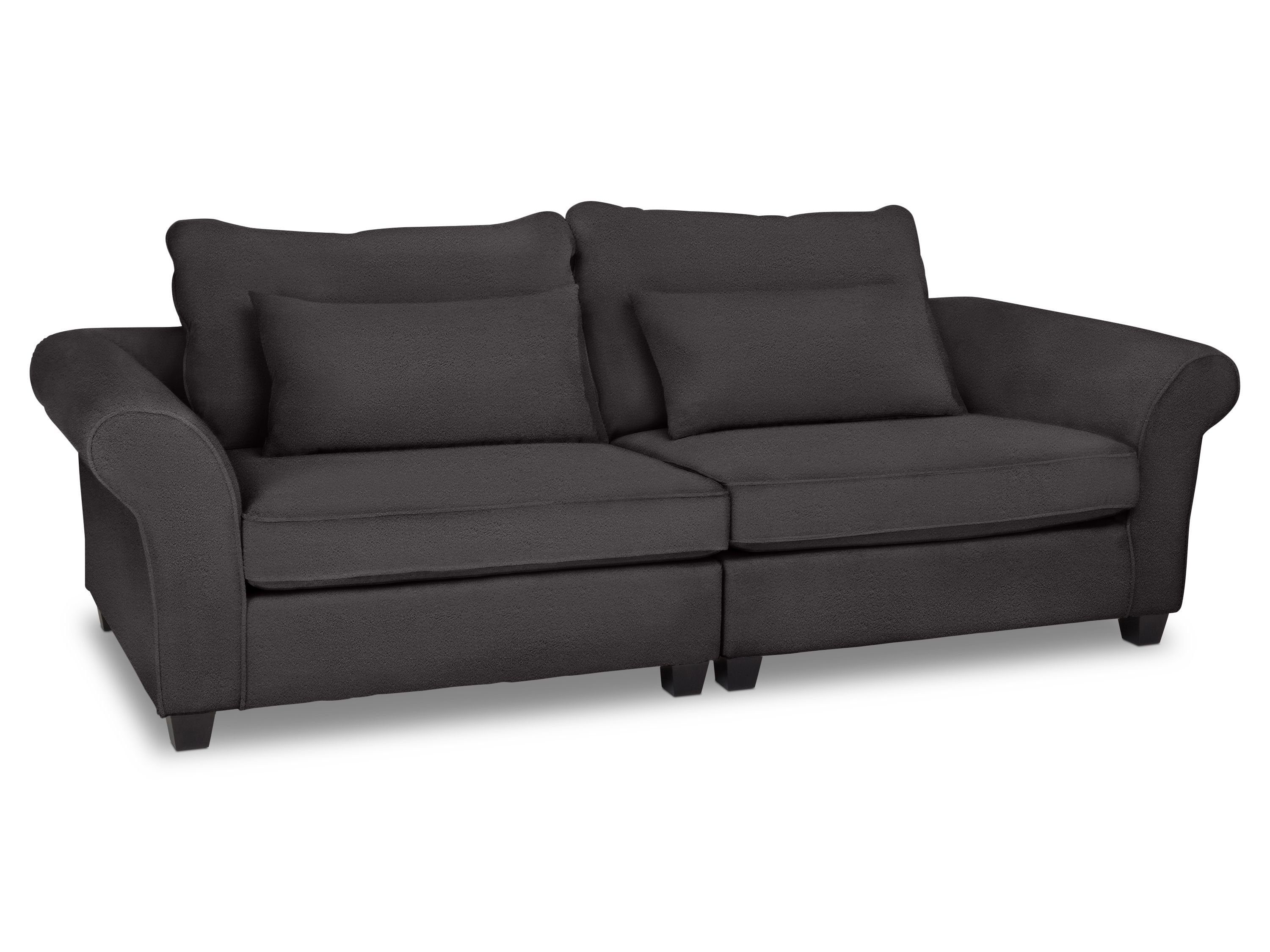 SANSIBAR Living Sofa Megasofa SANSIBAR SANDE BHT 264x70x111 cm grau Bigsofa Couch