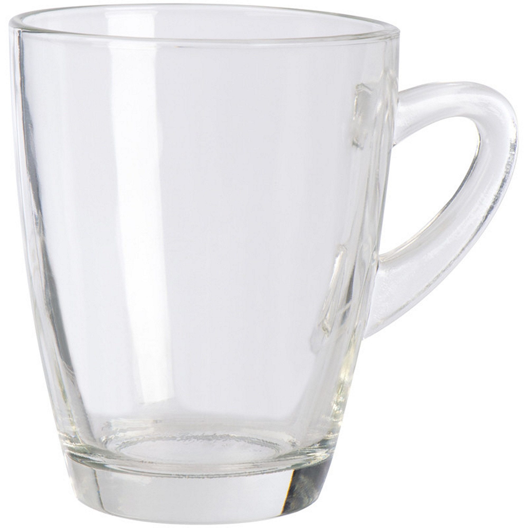 Tasse 6x Kaffeetasse aus Glas / Fassungsvermögen: 320 ml / Farbe: glasklar