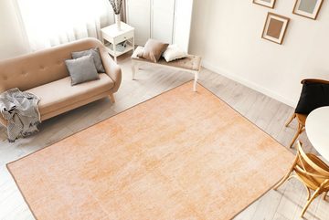Teppich Faye 825, me gusta, rechteckig, Höhe: 6 mm, Flachgewebe, gedrucktes Motiv, Wohnzimmer, Esszimmer