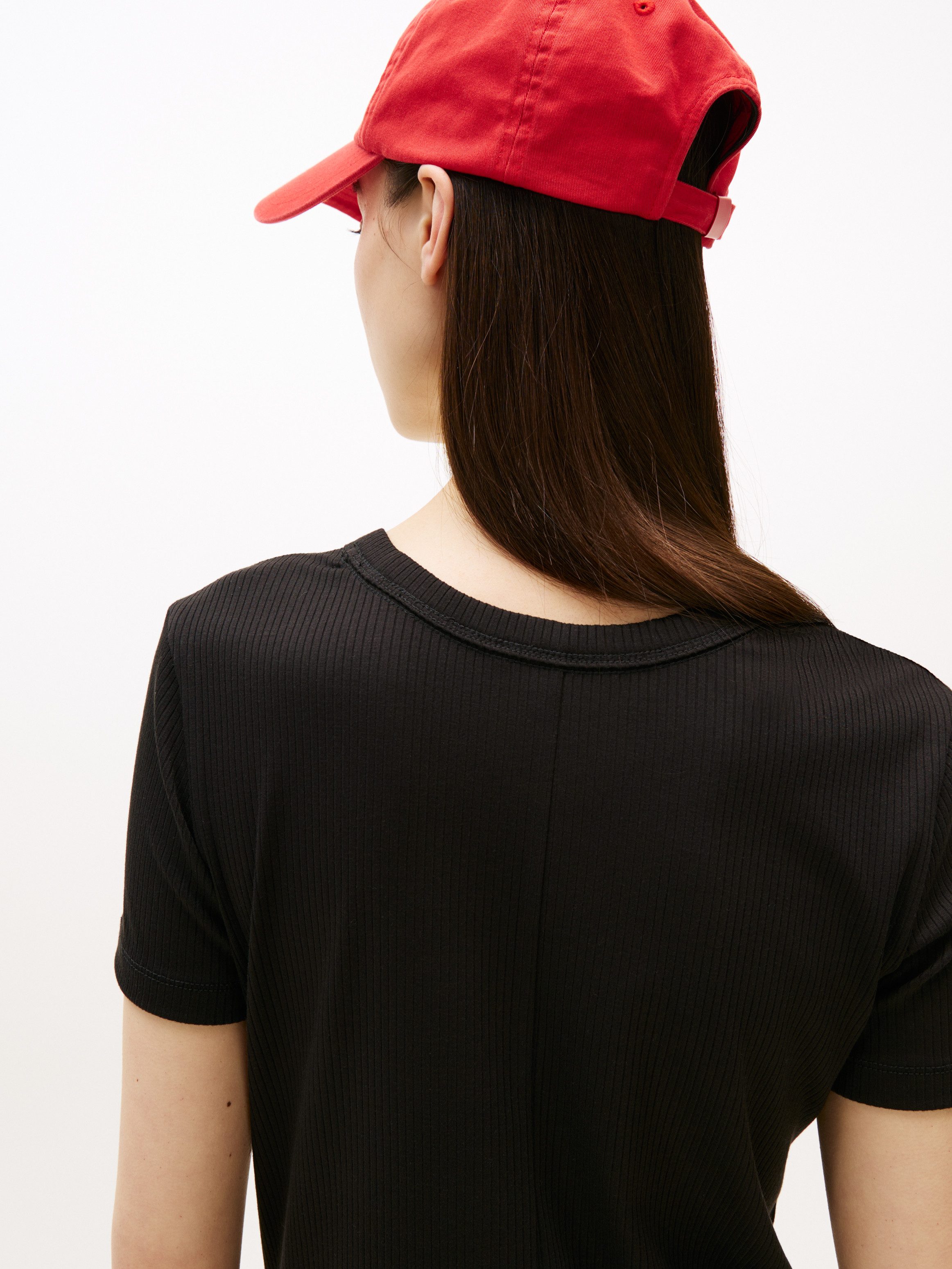 Tommy Jeans Jerseykleid TJW RIB BODYCON MIDI DRESS mit gerippter Struktur günstig online kaufen