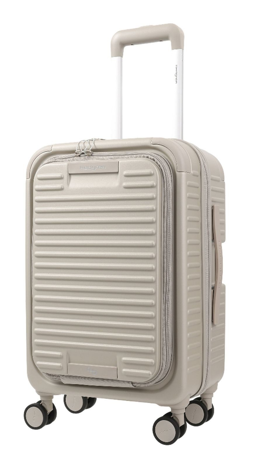 Hedgren Hartschalen-Trolley Yuno 22" / 55 cm Spinner + Front Pocket, 4 Rollen