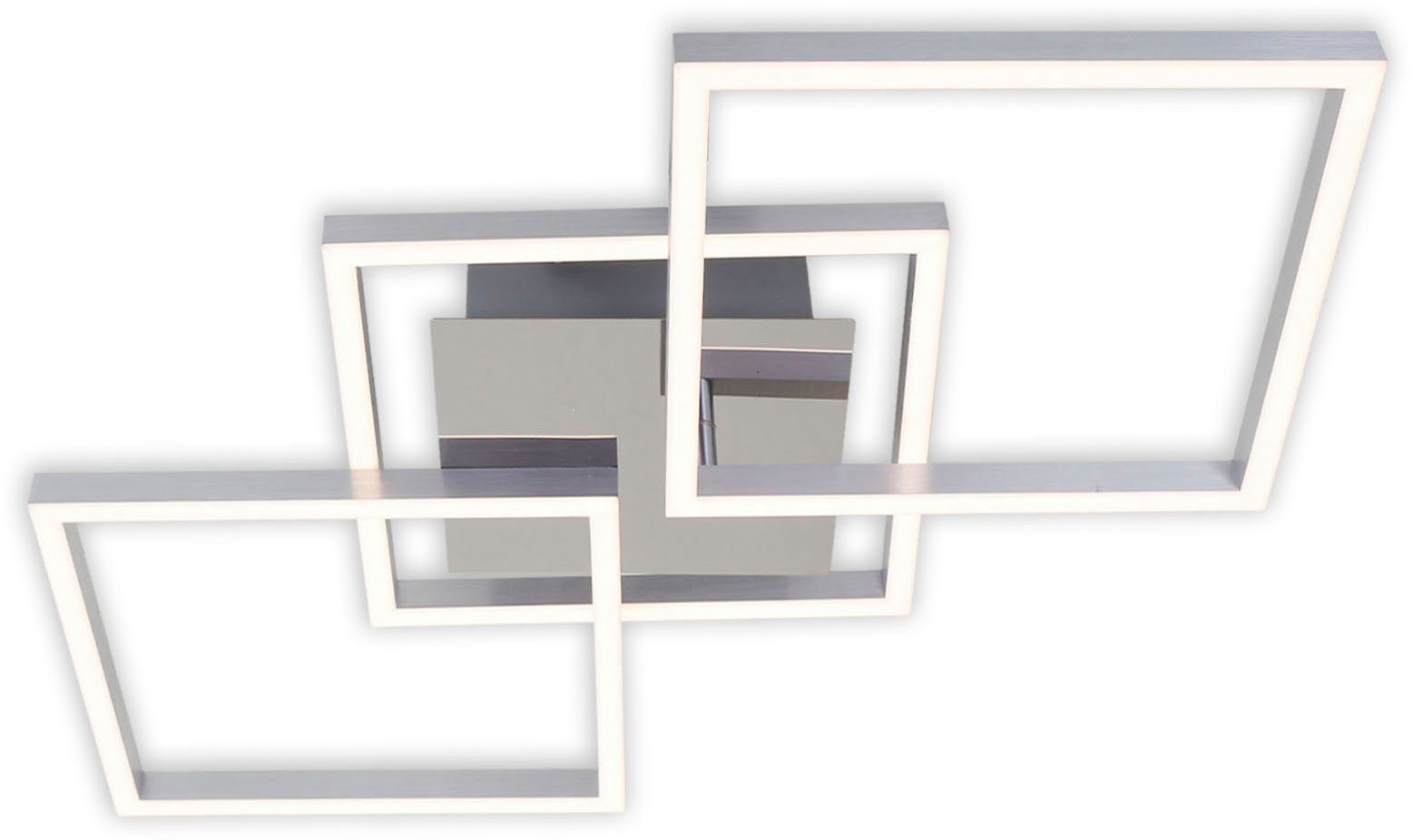 Briloner Leuchten LED Deckenleuchte 3217018 FRAME, LED fest integriert, War günstig online kaufen