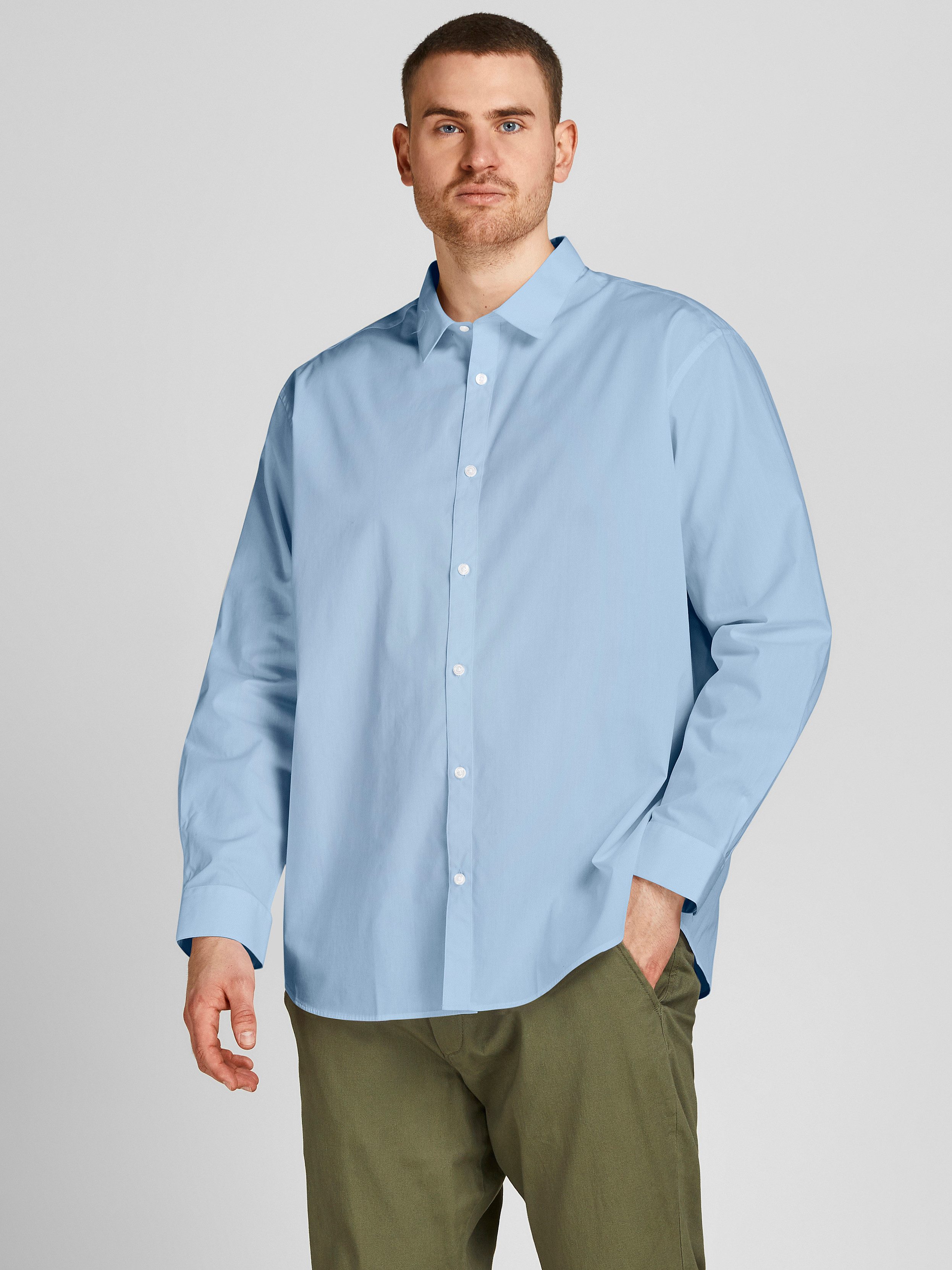 Langarmhemd JJJOE SHIRT LS PLAIN PLS