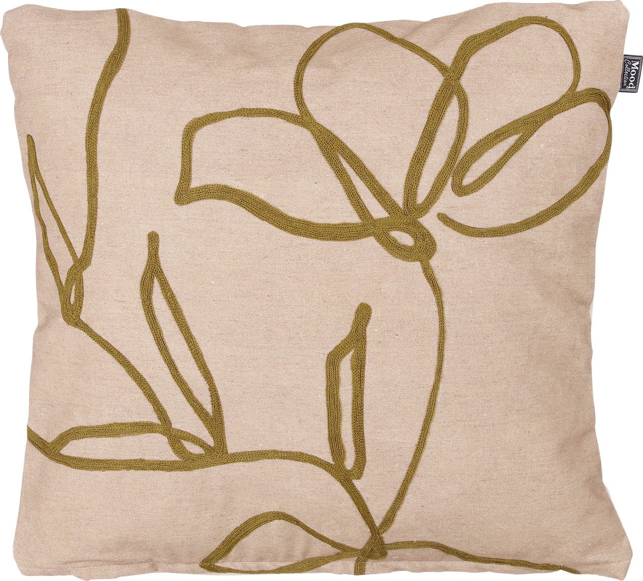 In the Mood Dekokissen Satin Kissen grün 50 x 50 x 10 cm