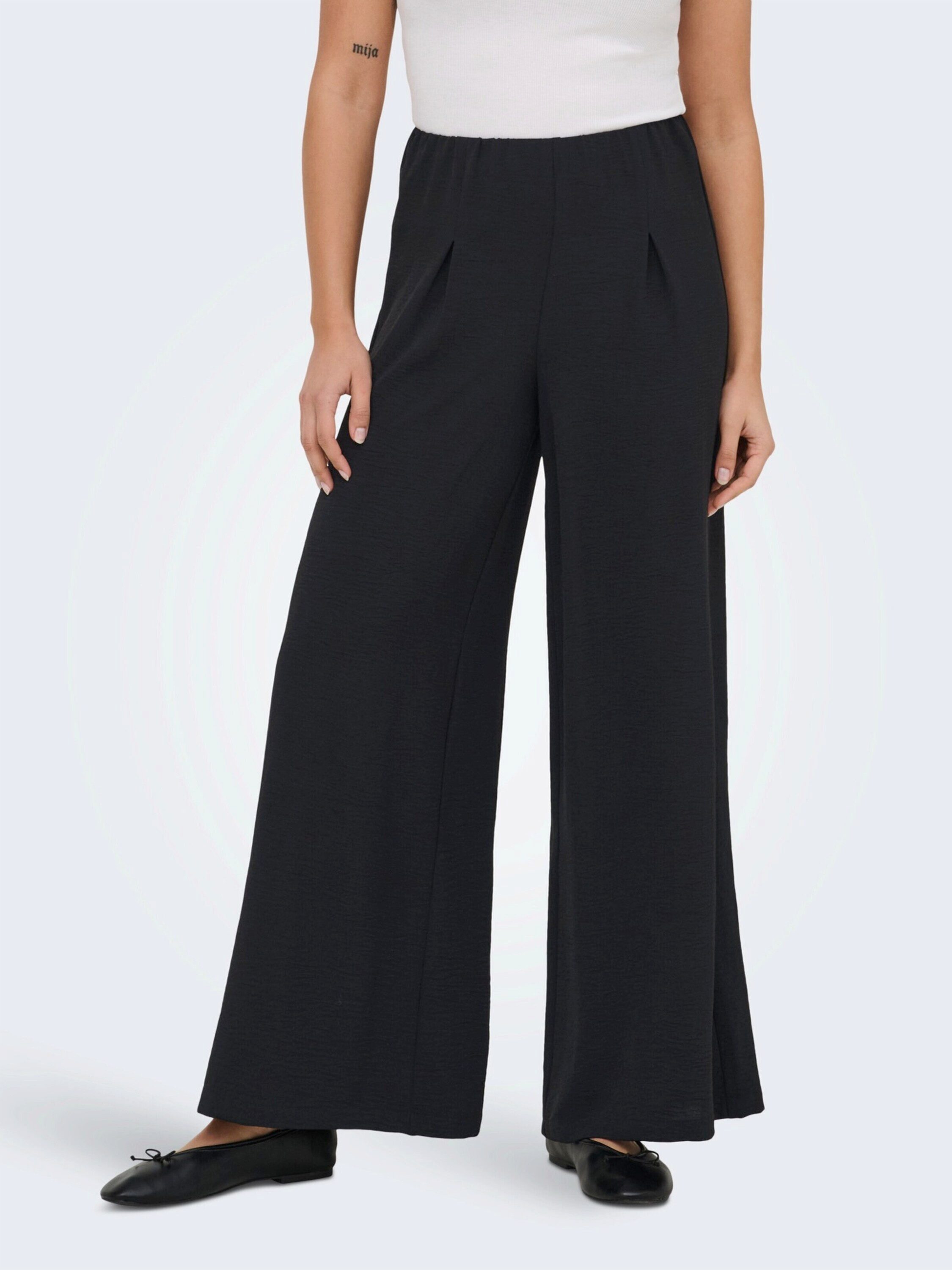 ONLY Bundfaltenhose ONLJOSLIN METTE (1-tlg) Falten