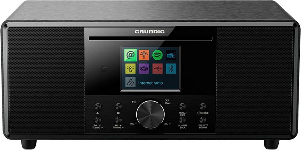 Grundig DTR 7000 Digitalradio (DAB) (Digitalradio (DAB), FM-Tuner mit RDS,  32 W), MP3, CD, DAB+, Internetradio, RDS-Tuner, FM-Tuner