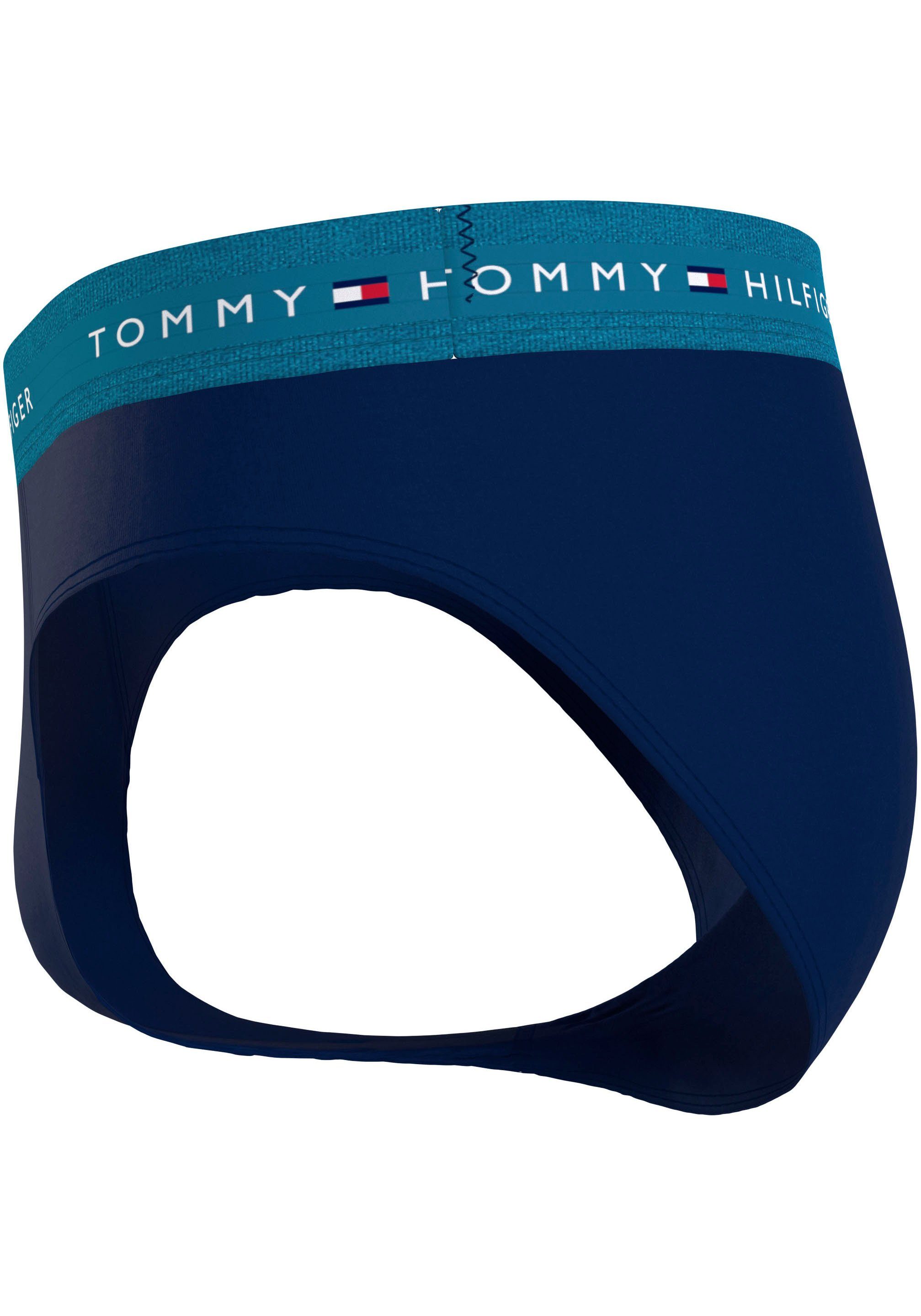 Tommy Hilfiger 3er-Pack) (Packung, WB Logo-Elastikbund mit Underwear Slip 3P BRIEF
