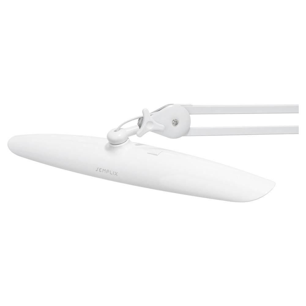 Semplix LED Arbeitslicht - LED Arbeitslampe (182 LED/ Lichtfarbe einstellbar/ Tischklemme)