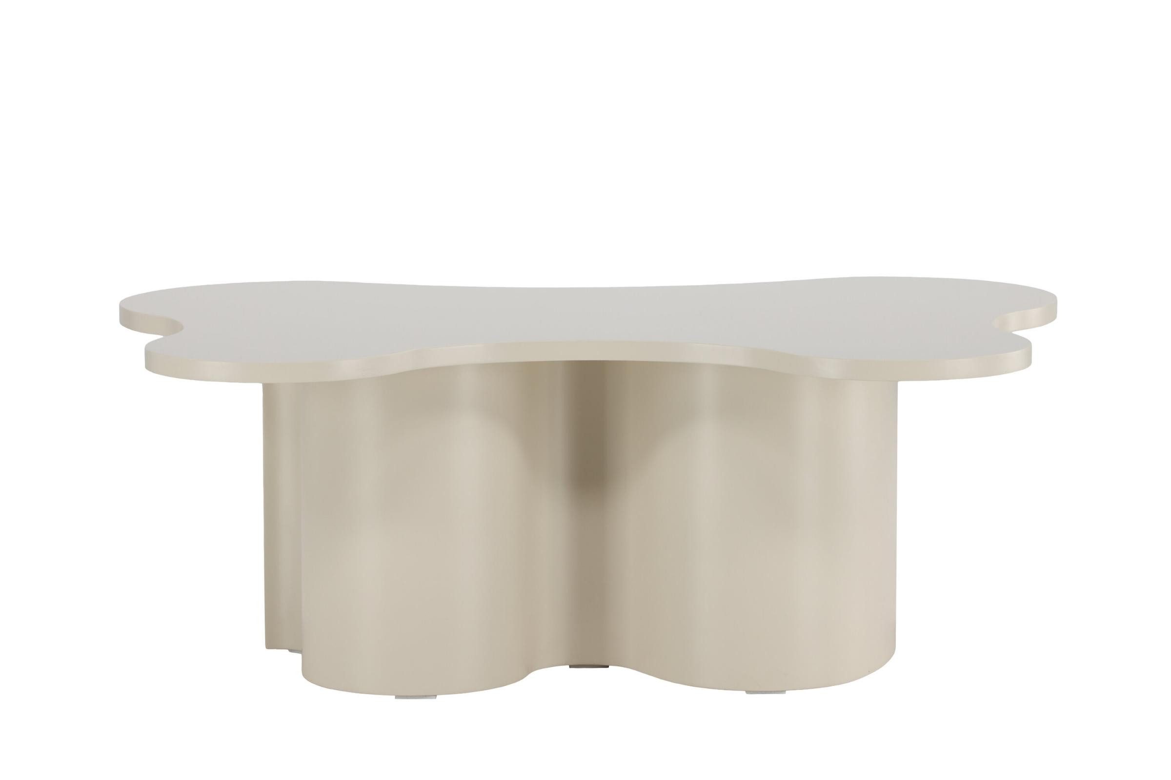 Venture Home Couchtisch Flow Couchtisch beige. (1-St)