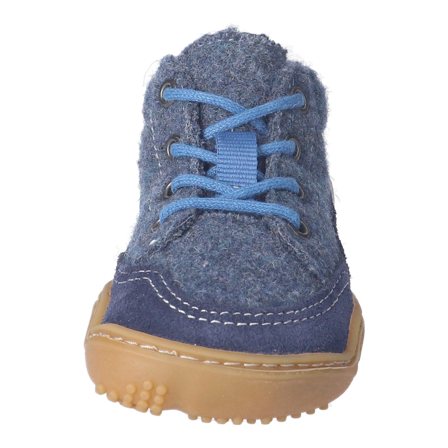 qnuffs WEIDE Barfußschuh Schnürschuh mit Namenschild an der Rückseite – Bild 5 von 5