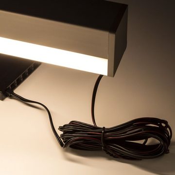SO-TECH® LED-Stripe-Profil LED Küchenreling Relingsystem Groove für Linero MosaiQ, versch. Ausführungen