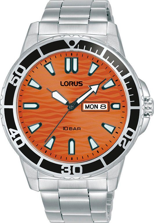 LORUS Quarzuhr RH361AX9, Armbanduhr, Herrenuhr, Datum