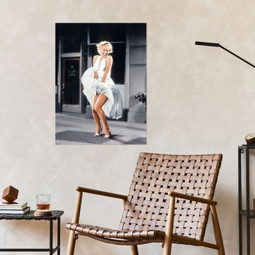 Posterlounge Wandfolie Bridgeman Images, Marilyn Monroe, Das verflixte 7. Jahr, 1955, Wohnzimmer Fotografie