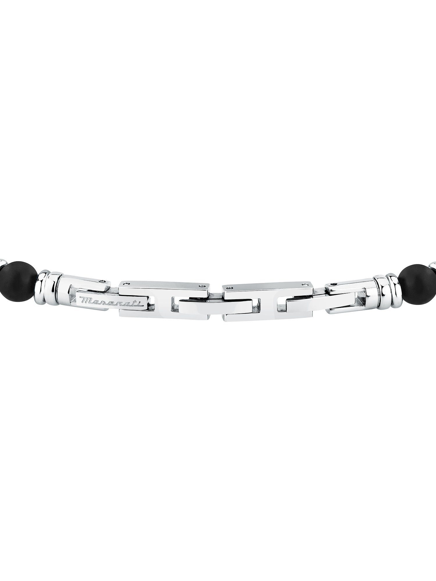 MASERATI Edelstahlarmband Maserati Herren-Armband Edelstahl Farbstein