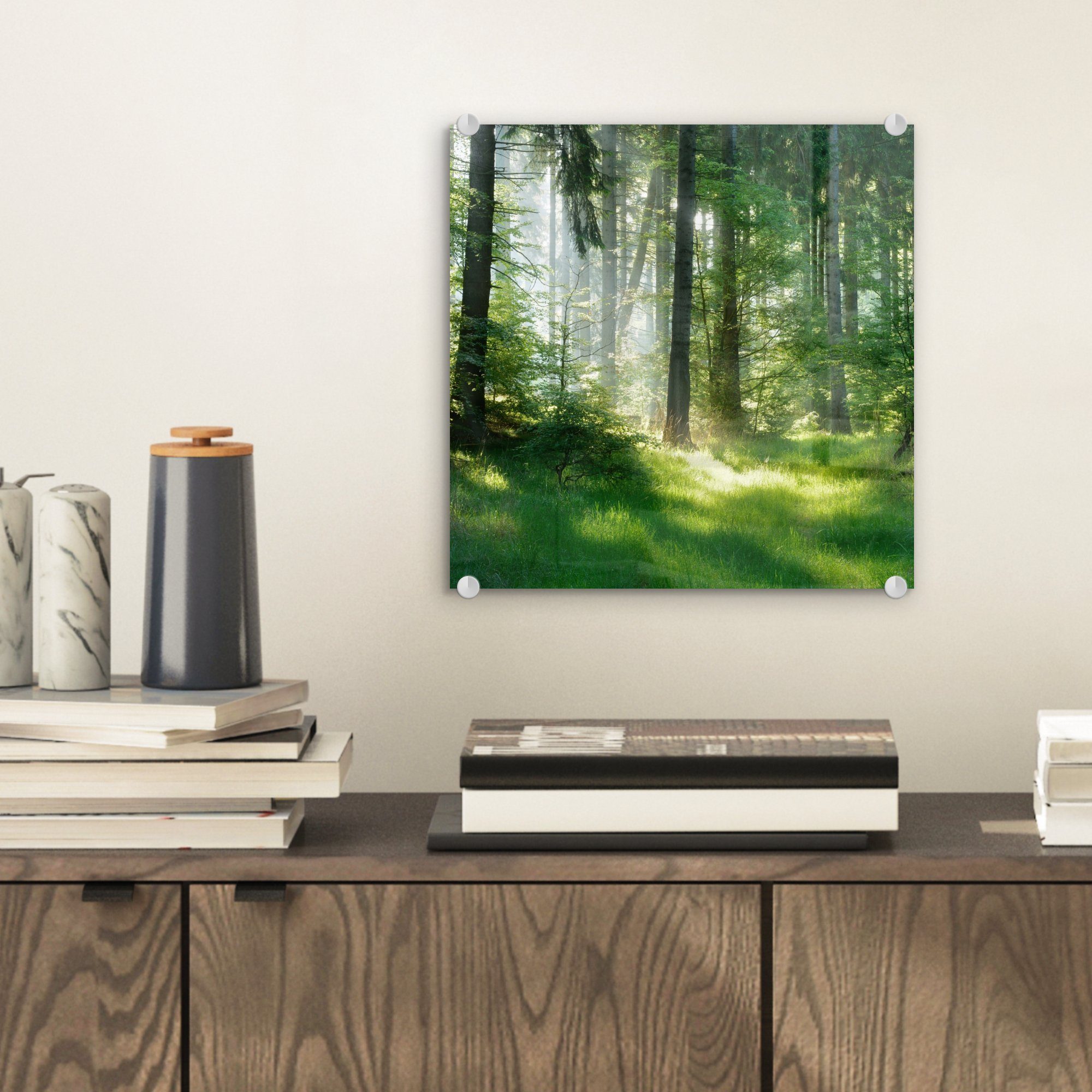 MuchoWow Acrylglasbild Natur - Bäume - günstig online kaufen