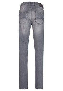 HECHTER PARIS Straight-Jeans im Stone-Washed-Look