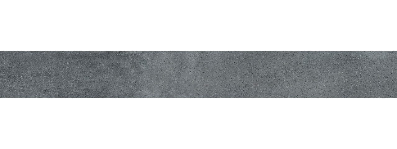 Euro Stone Sockelfliese Sockel Bristol 60 x 7 cm graphit, Feinsteinzeug, Grau