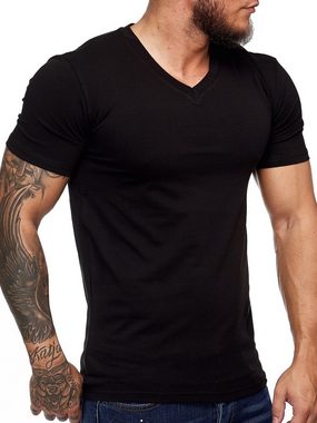 OneRedox T-Shirt 9031ST (Shirt Polo Kurzarmshirt Tee, 1-tlg) Fitness Freizeit Casual