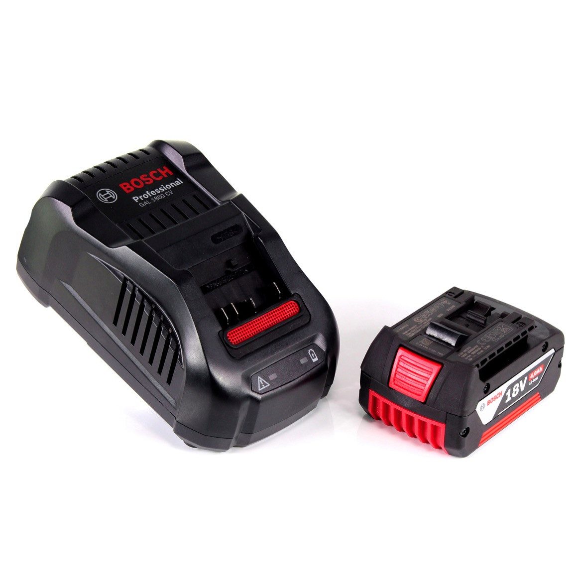 Bosch Professional Baustrahler GLI 18V-2200 C Akku Lampe 18V 2200lm Bluetooth (0601446501) + 1x 4