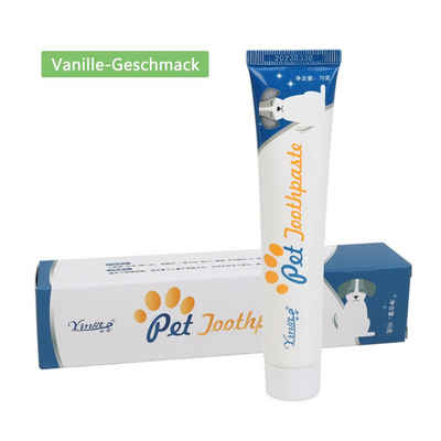 HUNKA Tier-Zahncreme Zahnpasta für Haustiere,Katzenzahnpasta,Hundezahnpasta, Reinigen Sie Ihren Mund und erfrischen Sie Ihren Atem