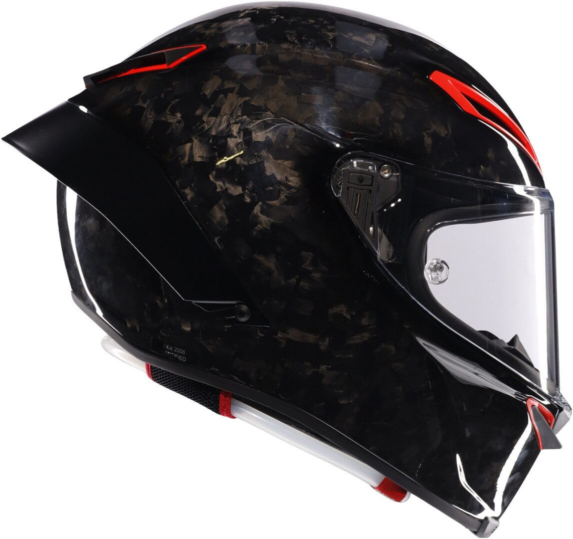 AGV Motorradhelm Pista GP RR Italia Carbonio Forgiato Helm, Notfallsystem-Polsterung (EQRS)