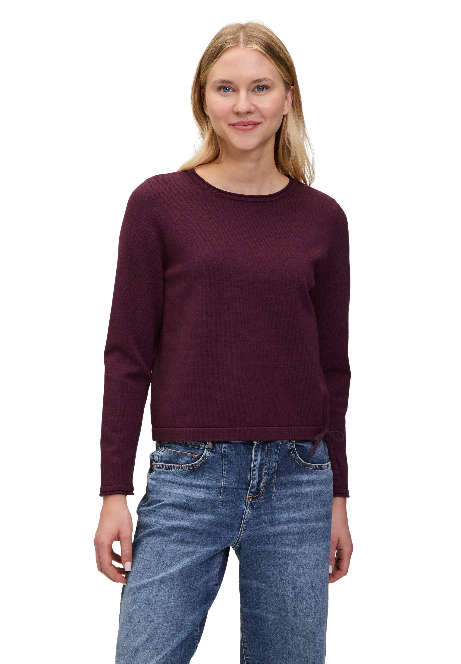 Cartoon Strickpullover Cartoon Damen Strickpullover mit günstig online kaufen