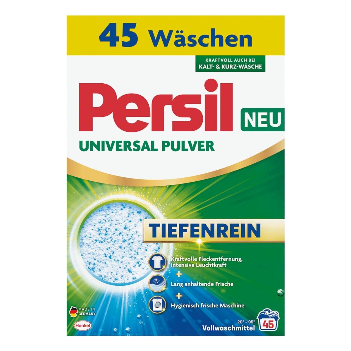 Persil Universal Pulver Tiefenrein Vollwaschmittel (45 WL / 2,475 kg)