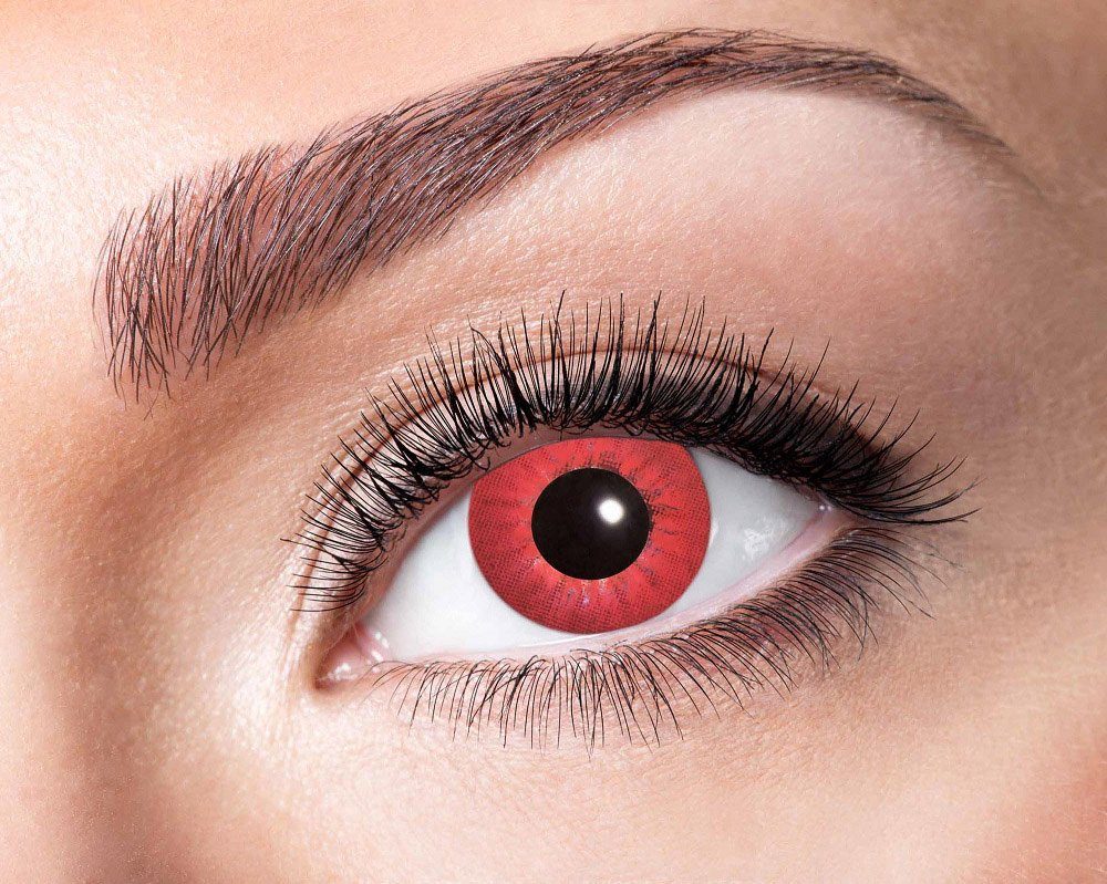 Eyecatcher Motivlinsen Farblinsen - 3-Monats-Kontaktlinsen, m19 - Electr