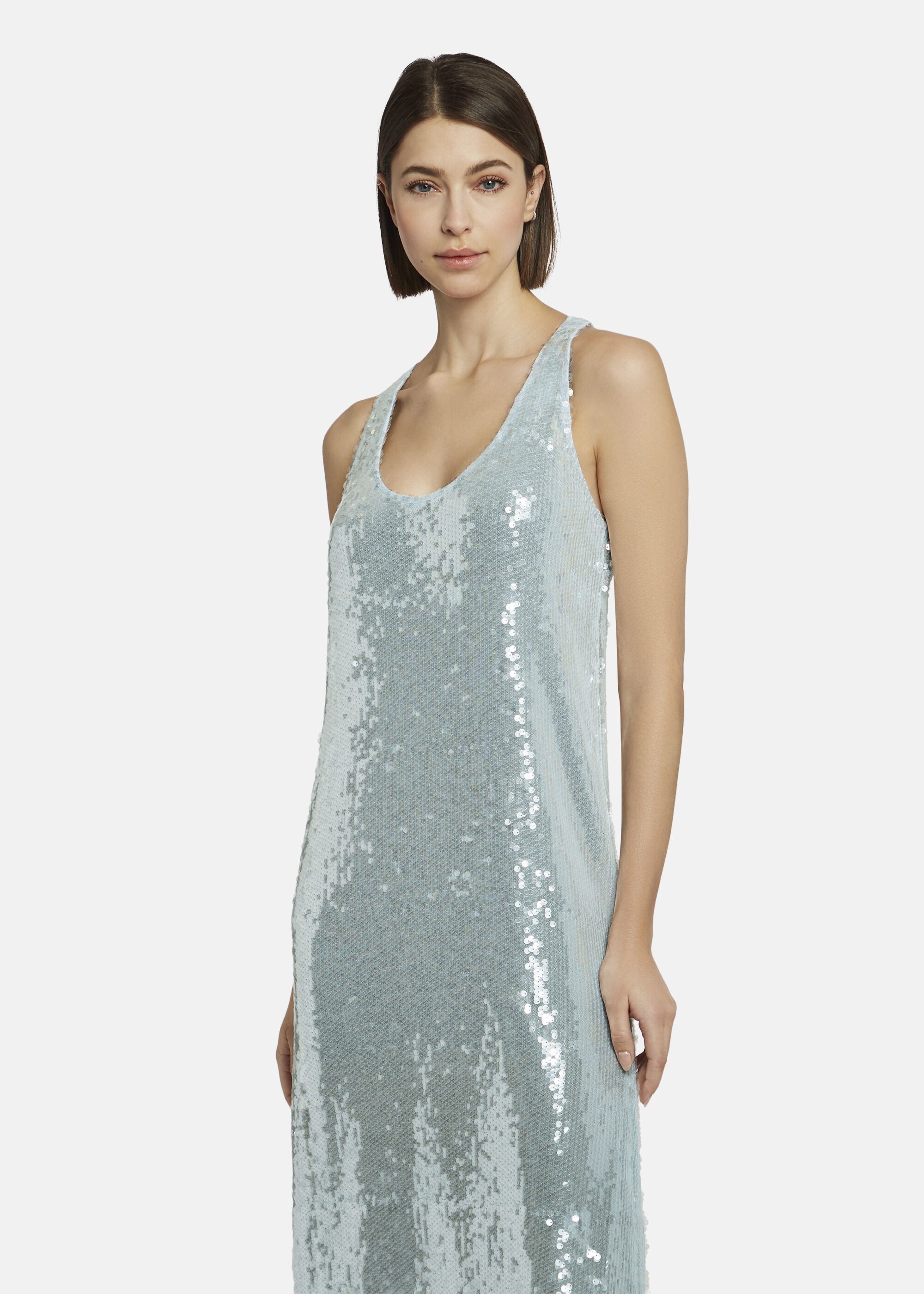 Nicowa Abendkleid GIOWIA (1-tlg) Gerade fallendes Paillettenkleid – Bild 4 von 5
