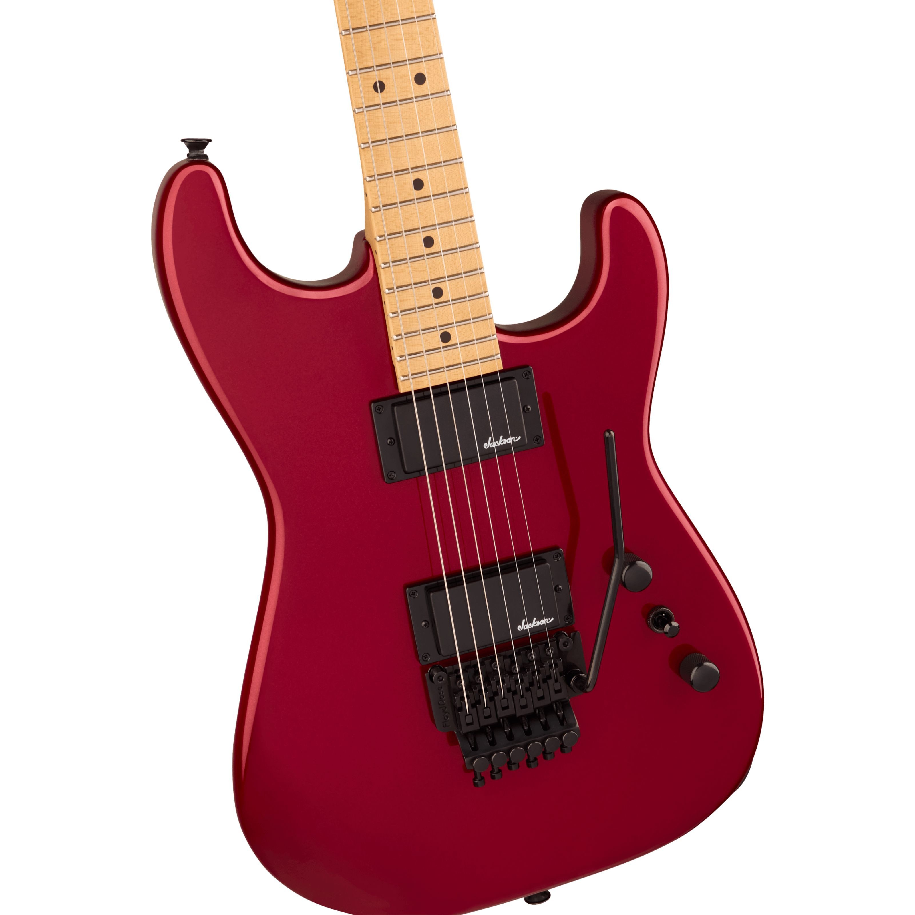 Jackson E-Gitarre, E-Gitarren, ST-Modelle, Pro Origins 1985 San Dimas SD1 HH MPL Candy Apple Red - E-Gitarre