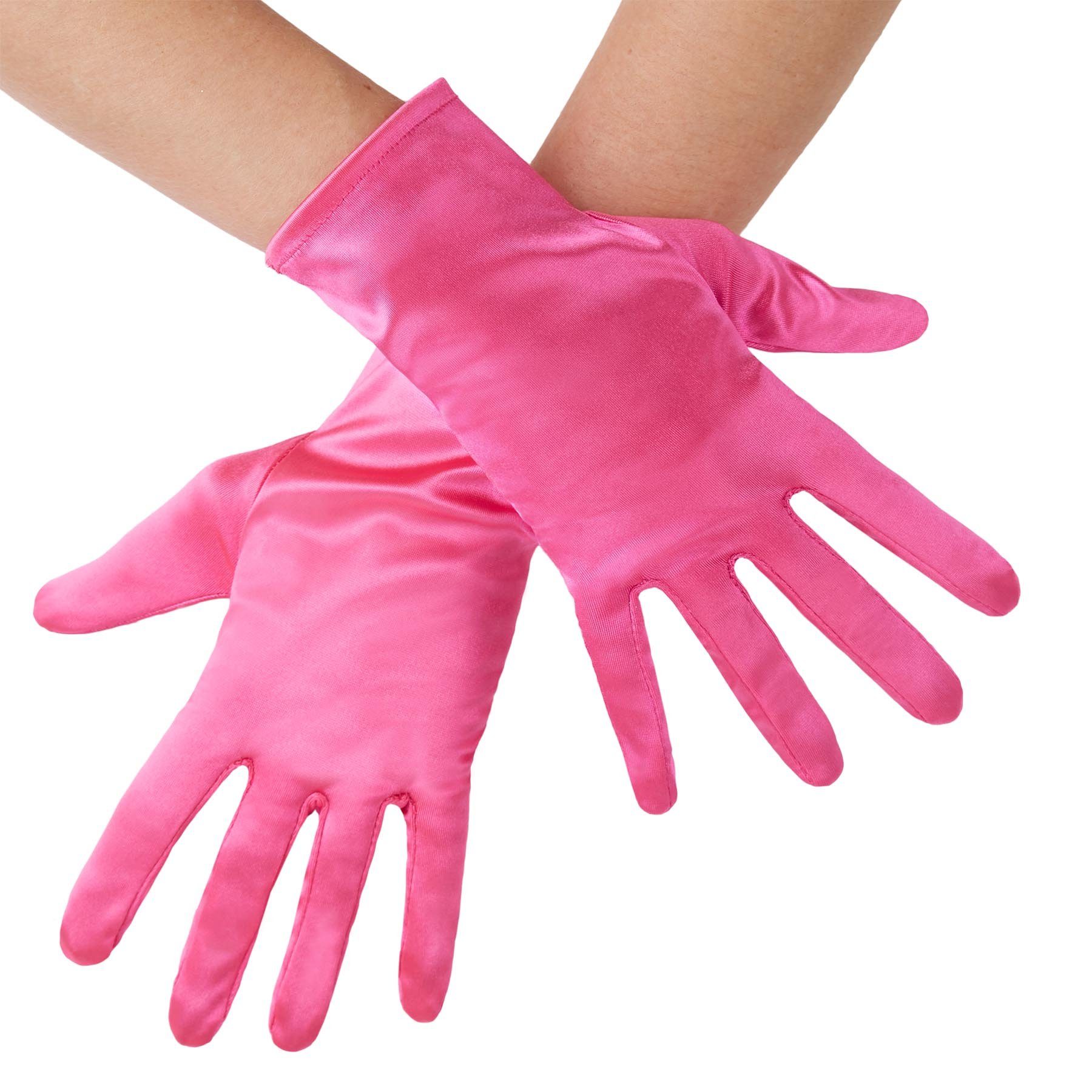 Kostüm Satin-Handschuhe