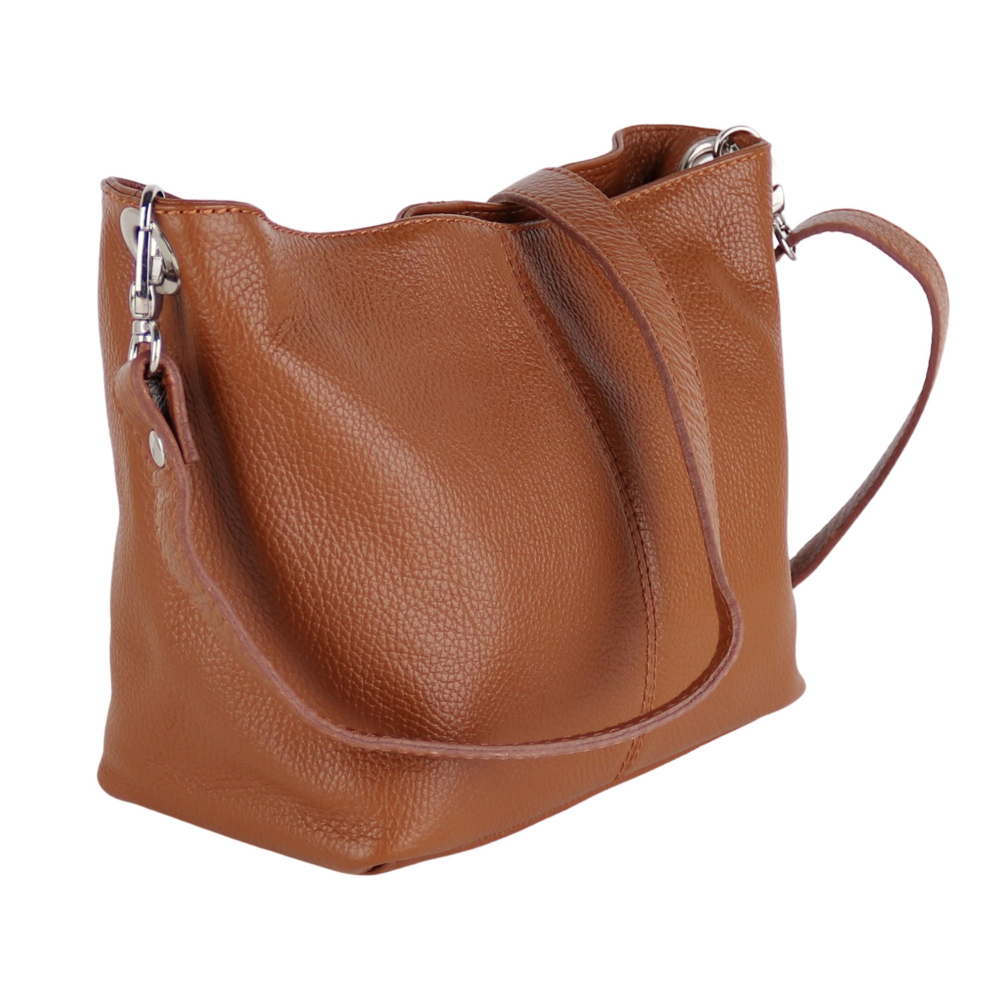 MIRROSI Umhängetasche Damen Crossbody Bag, Echtleder Made In Italy, Mittelg günstig online kaufen