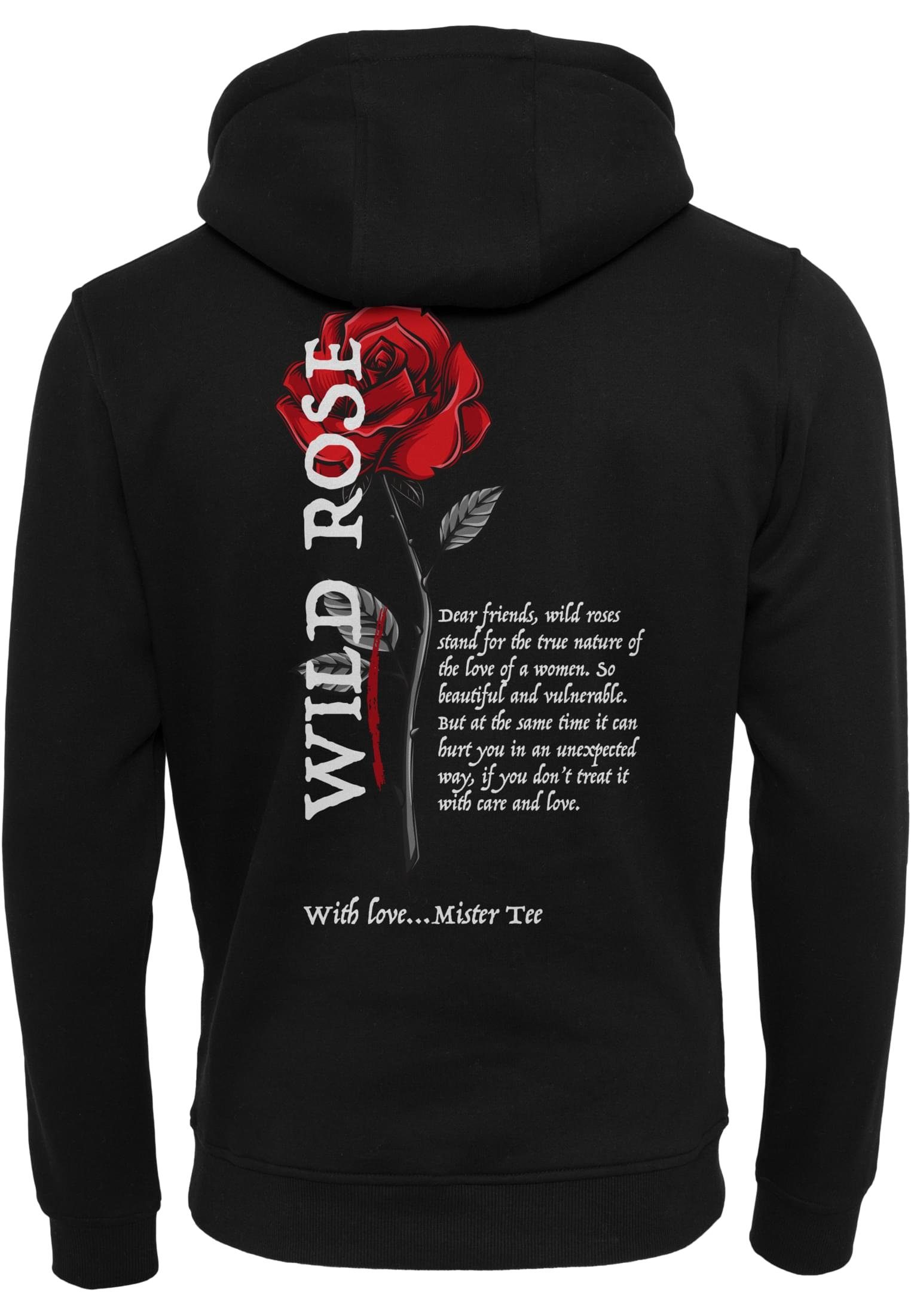 (1-tlg) Wild Sweater Herren Rose Hoody MisterTee